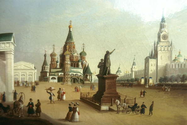 Лаковая шкатулка XIX века. Россия.